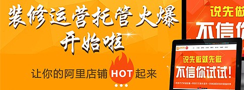 泰興阿里巴巴排名托管運營 店鋪裝修