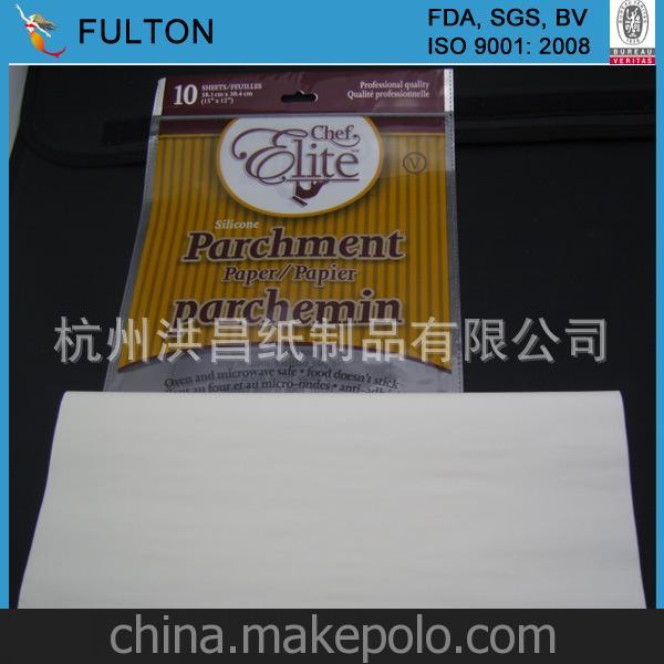 防油防粘紙、烤箱紙、烘焙用紙