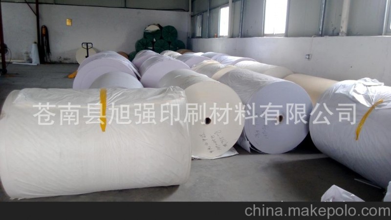 溫州淋膜紙 超低價(jià)直銷國產(chǎn)白牛皮PE淋膜紙