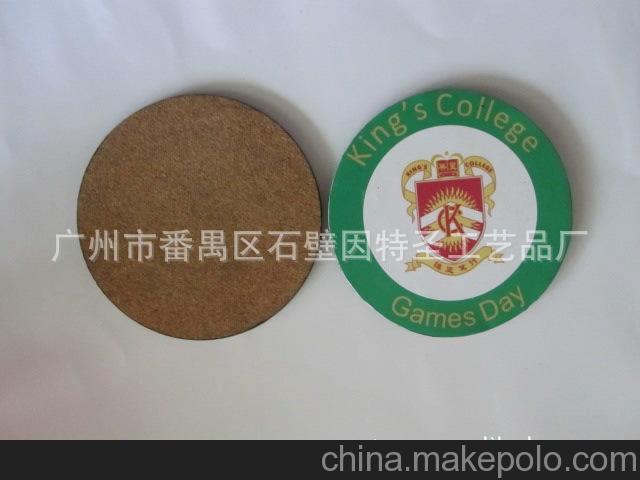 生產供應軟木杯墊 灰板紙杯墊