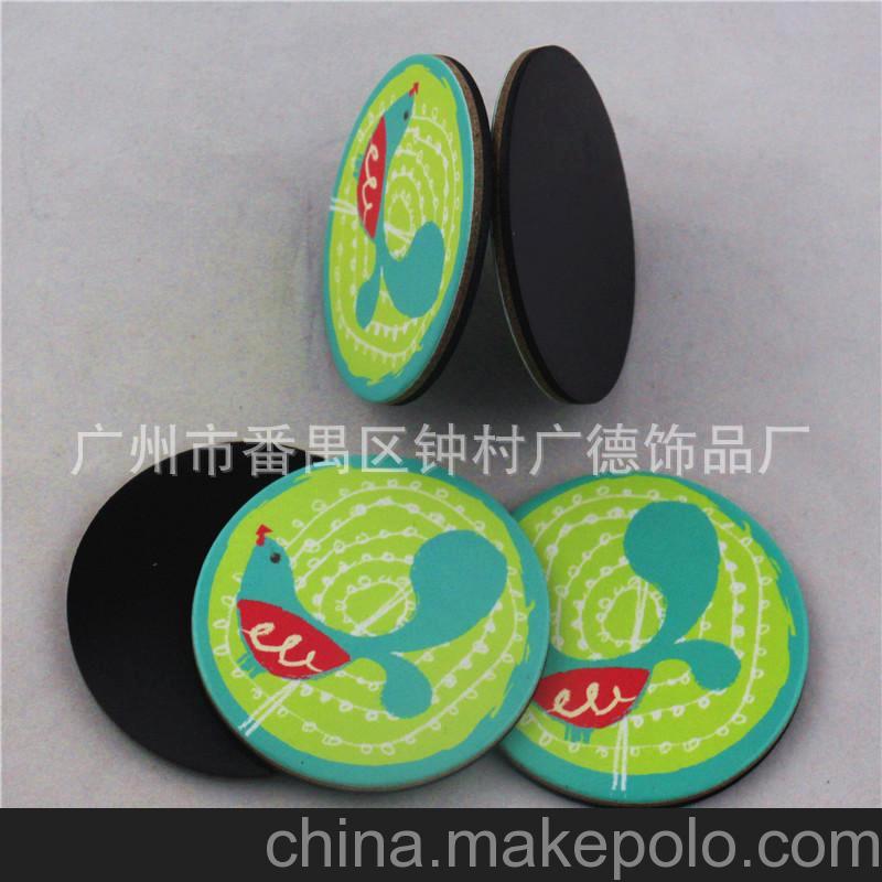 10年誠(chéng)信廠家 供應(yīng)灰板紙磁性冰箱貼 軟磁加紙冰箱貼