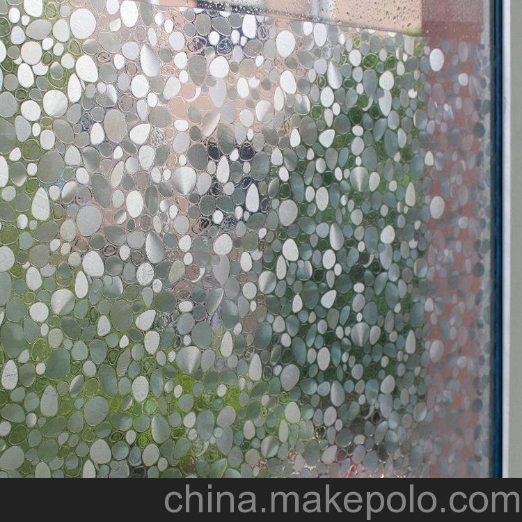 玻璃貼廠家 凡菲無膠靜電印花玻璃紙 PVC防爆家居玻璃膜批發