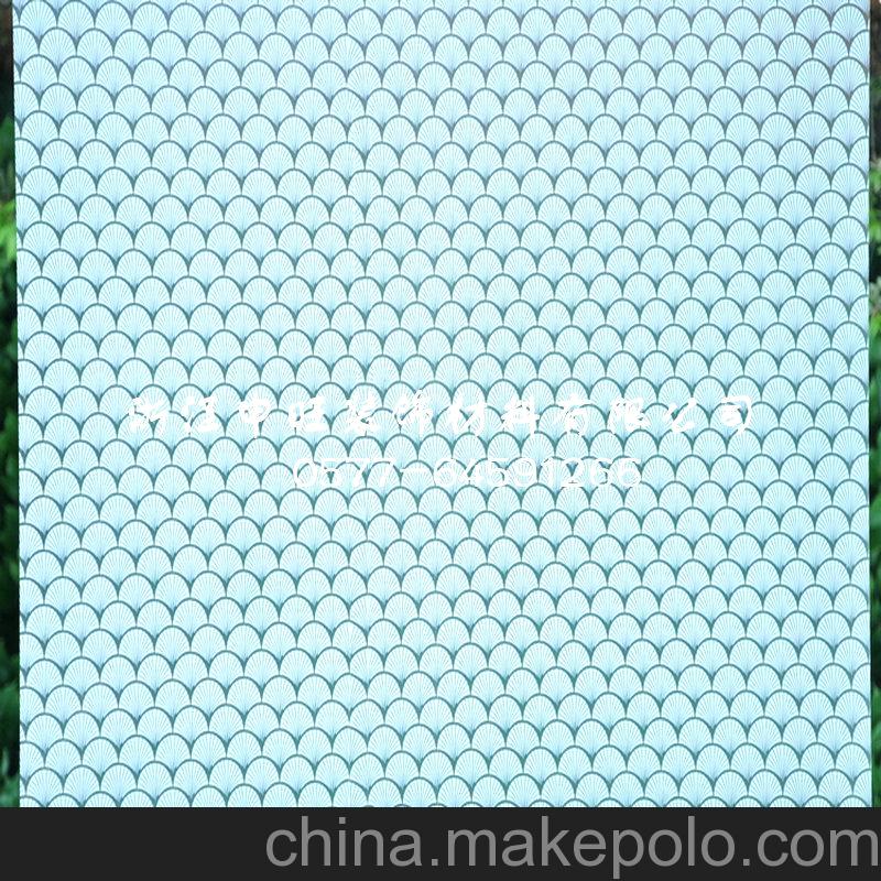 廠家供應磨砂玻璃紙 蒲公英窗貼 帶花玻璃紙 不透光玻璃紙