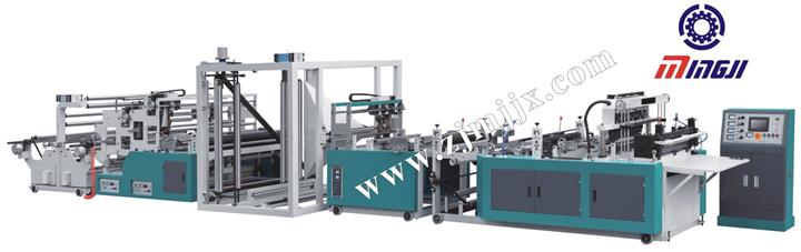 無紡布拉鏈袋制袋機，無紡布制袋機