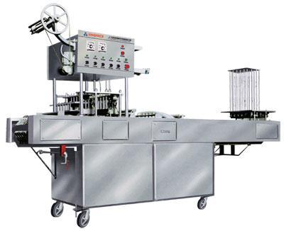 品牌塑紙杯盒灌裝封切機