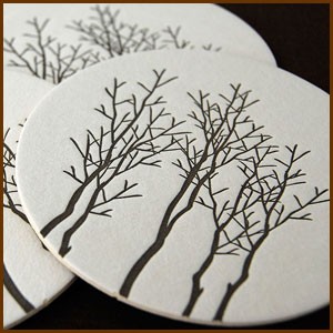 創意吸水紙杯墊