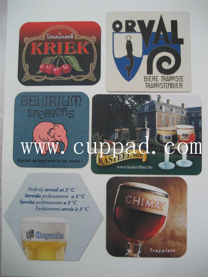 供應汽車吸水紙杯墊