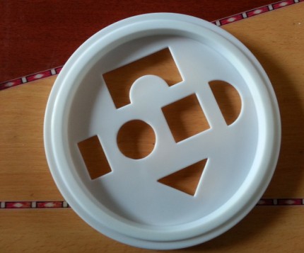 雄縣透明塑料蓋，紙桶塑料蓋，紙桶蓋加工