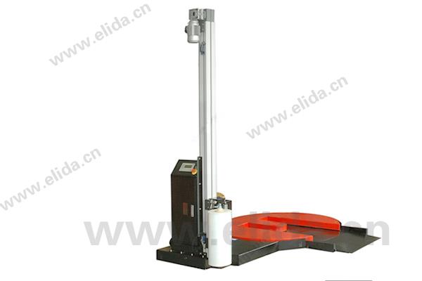 江門依利達自動拉伸薄膜纏繞機AF-2000采用可編程控制性能可靠