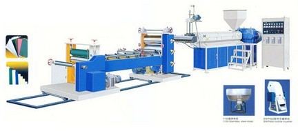 SB-680、 1000、1400型塑料片材機(jī)組