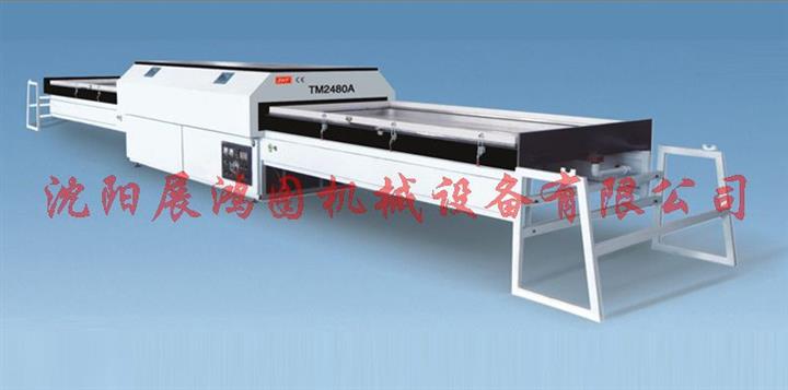 供應真空覆膜機寧夏銀川展鴻圖廠家直銷櫥柜門板高速模壓機