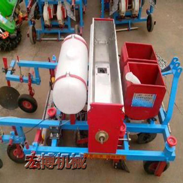 玉米地噴藥播種覆膜機 起壟噴藥覆膜播種機  大棚蔬菜覆膜機