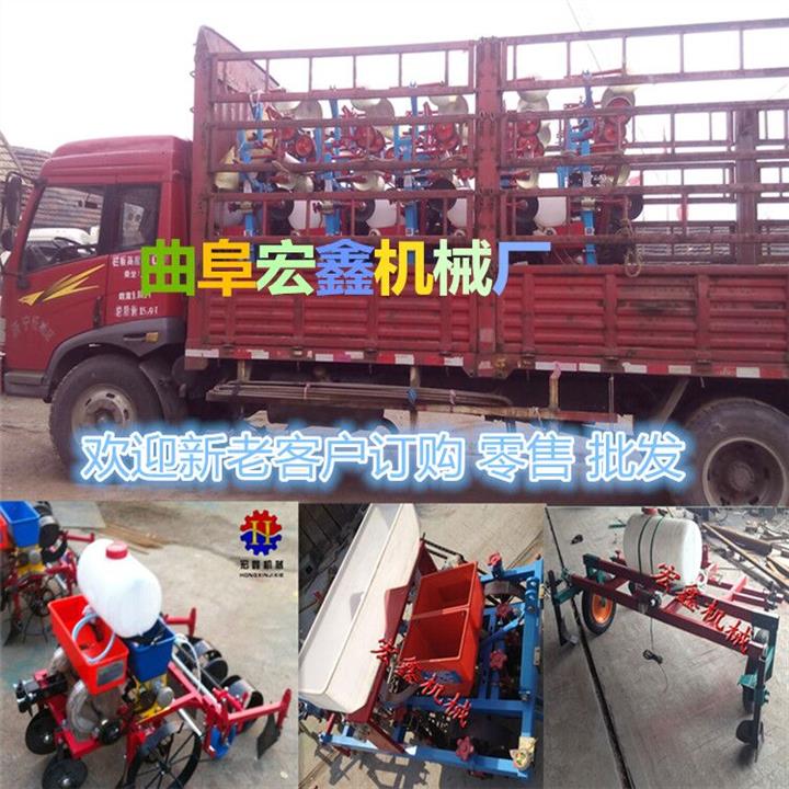 多功能播種施肥覆膜機 覆膜施肥噴藥機 手扶帶動覆膜機