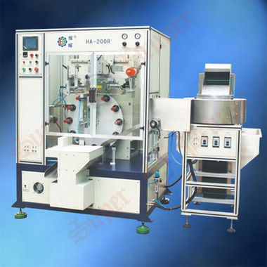 HT-200R全自動圓面燙金機,(瓶蓋燙金機,)