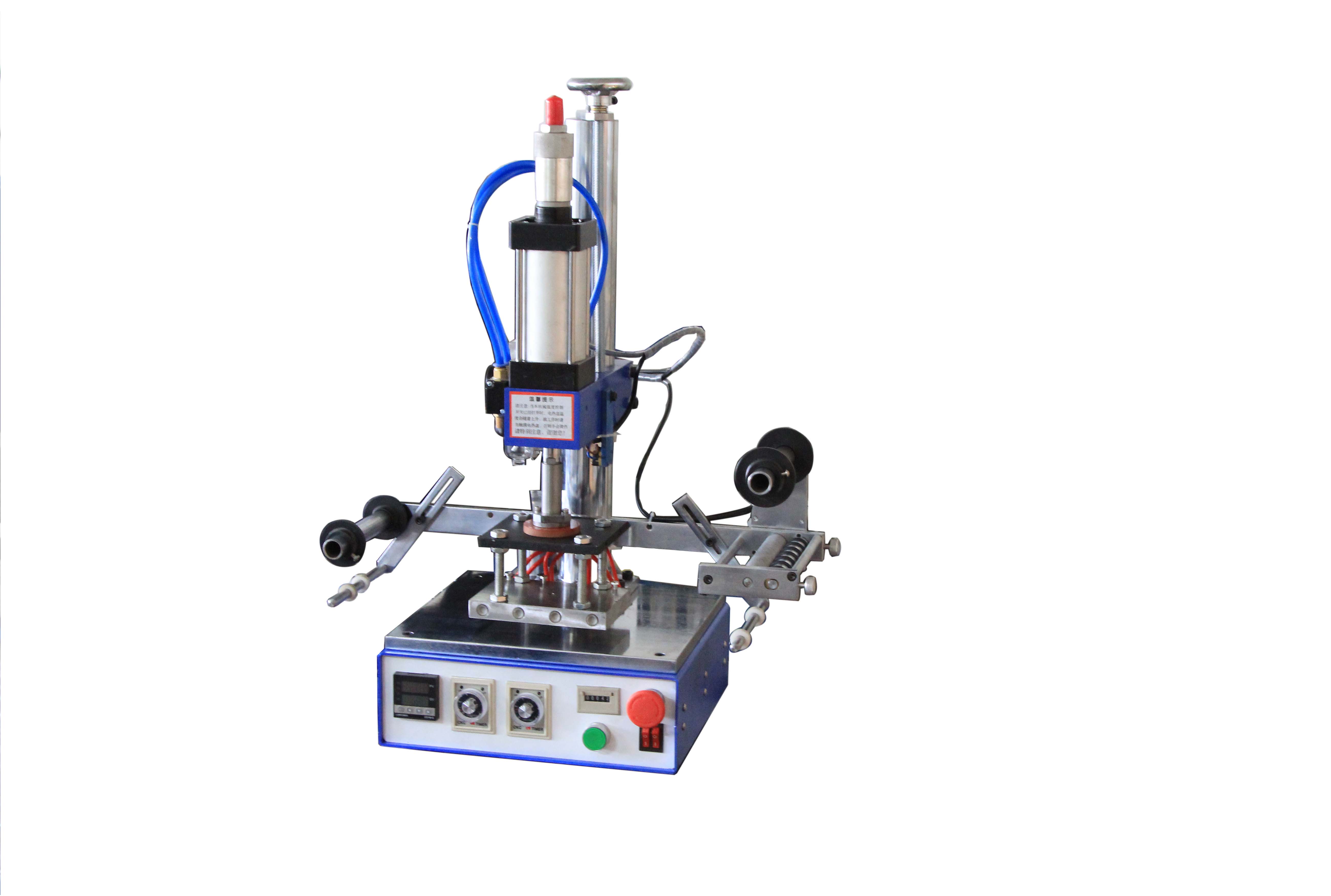 供應塑膠小面積燙金機，手機殼燙金機