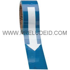 箭頭警示膠帶-標準-藍/白