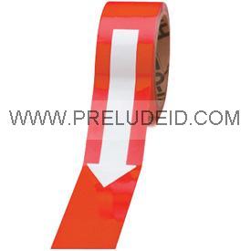 箭頭警示膠帶-標準-紅/白