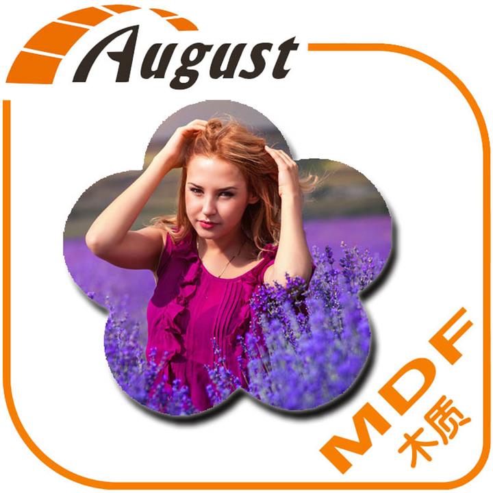 專業熱轉印空白耗材DIY/MDF木質杯墊Q306/可印圖片 個性定制