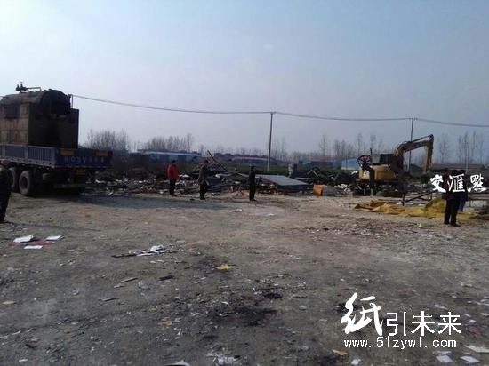 東海黑造紙廠已經被夷為平地，紙業新聞追蹤，紙引未來