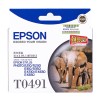 愛普生（Epson）T0491 黑色 打印機(jī)墨盒 適用于R210 R230 R310 RX510 650 可打印量630頁