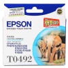 愛普生（Epson）T0492 藍(lán)色 打印機(jī)墨盒 適用于R210 R230 R310 RX510 650 可打印量630頁